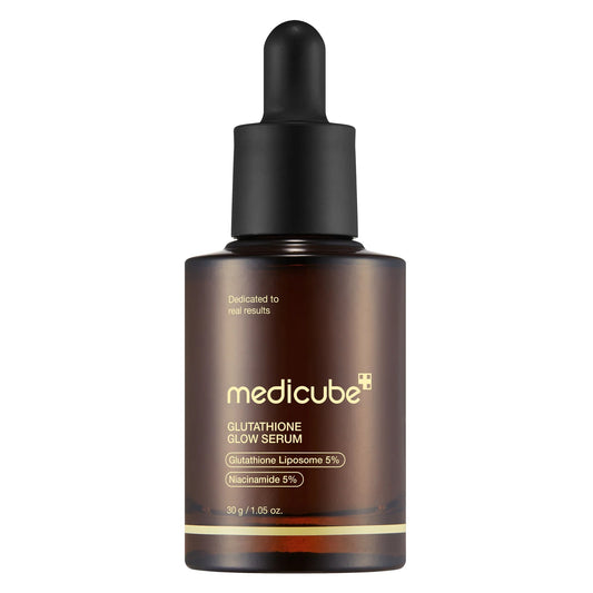 Medicube AGE-R Glutathione Glow Serum - Antioxidant & Elasticity Care Serum for 24Hr Pure Radiance, Korean Glass Glow Skin, Daily Use for Youthful Skin, Korean Skincare  2-Pack