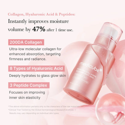 medicube Exosome Shot PDRN Pink Collagen 7,500 PPM Spicule Facial Serum | Liquid Skin Booster | Exosome, Salmon DNA Spicules | Uneven Skin Tone, Pore Care, Skin Texture | Korean Skincare, 1.01 fl.oz Visit the medicube Store 2-Pack
