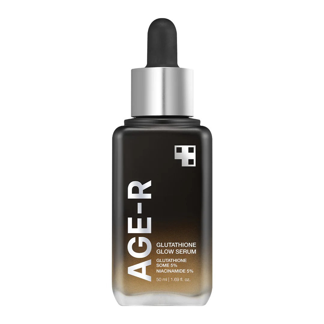 Medicube AGE-R Glutathione Glow Serum - Antioxidant & Elasticity Care Serum for 24Hr Pure Radiance, Korean Glass Glow Skin, Daily Use for Youthful Skin, Korean Skincare  2-Pack