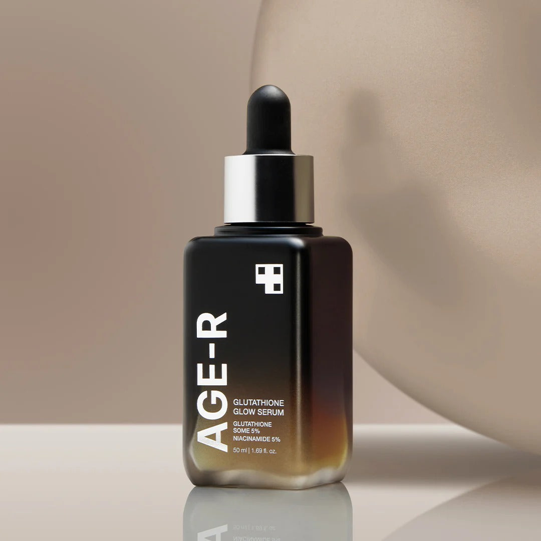 Medicube AGE-R Glutathione Glow Serum - Antioxidant & Elasticity Care Serum for 24Hr Pure Radiance, Korean Glass Glow Skin, Daily Use for Youthful Skin, Korean Skincare  2-Pack