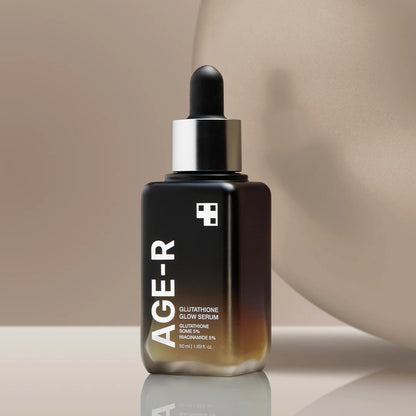 Medicube AGE-R Glutathione Glow Serum - Antioxidant & Elasticity Care Serum for 24Hr Pure Radiance, Korean Glass Glow Skin, Daily Use for Youthful Skin, Korean Skincare  2-Pack
